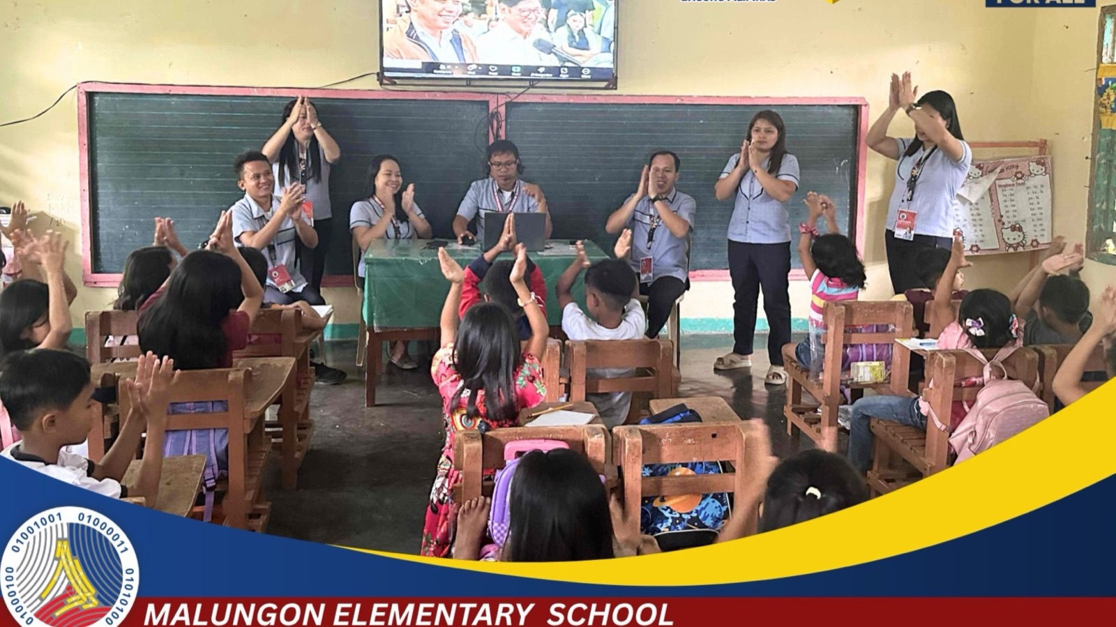 DepEd officials presenting the department's AI and connectivity reforms for Philippine basic education